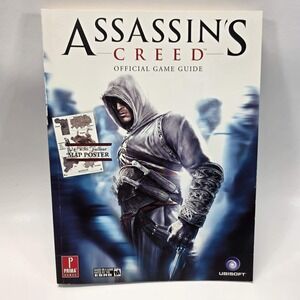 Assassins Creed Prima Official Game Guide with Map 2007 ISBN 0761555579